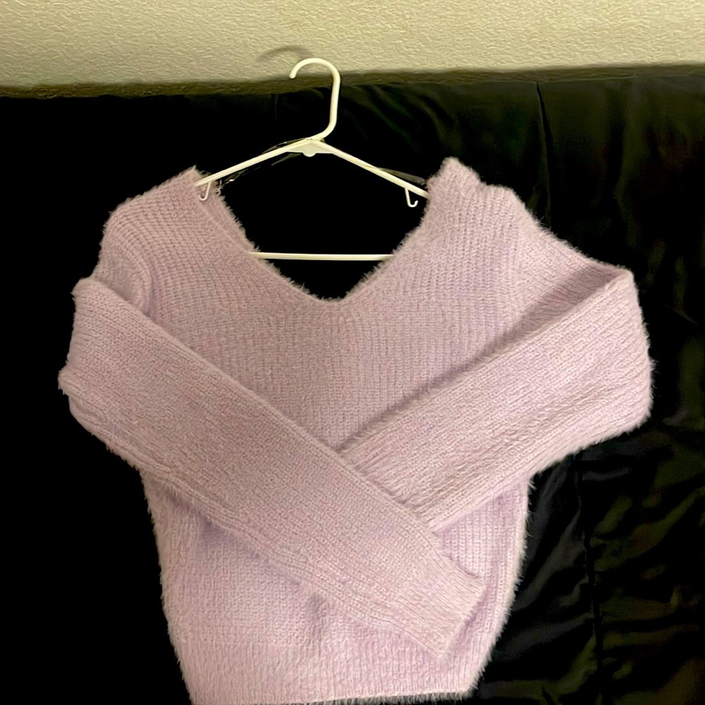 Vey light purple color, very soft, the back part is really sexy!